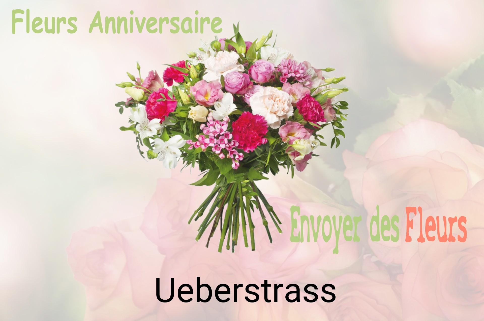 Bouquet de fleurs d’anniversaire livré à Ueberstrass